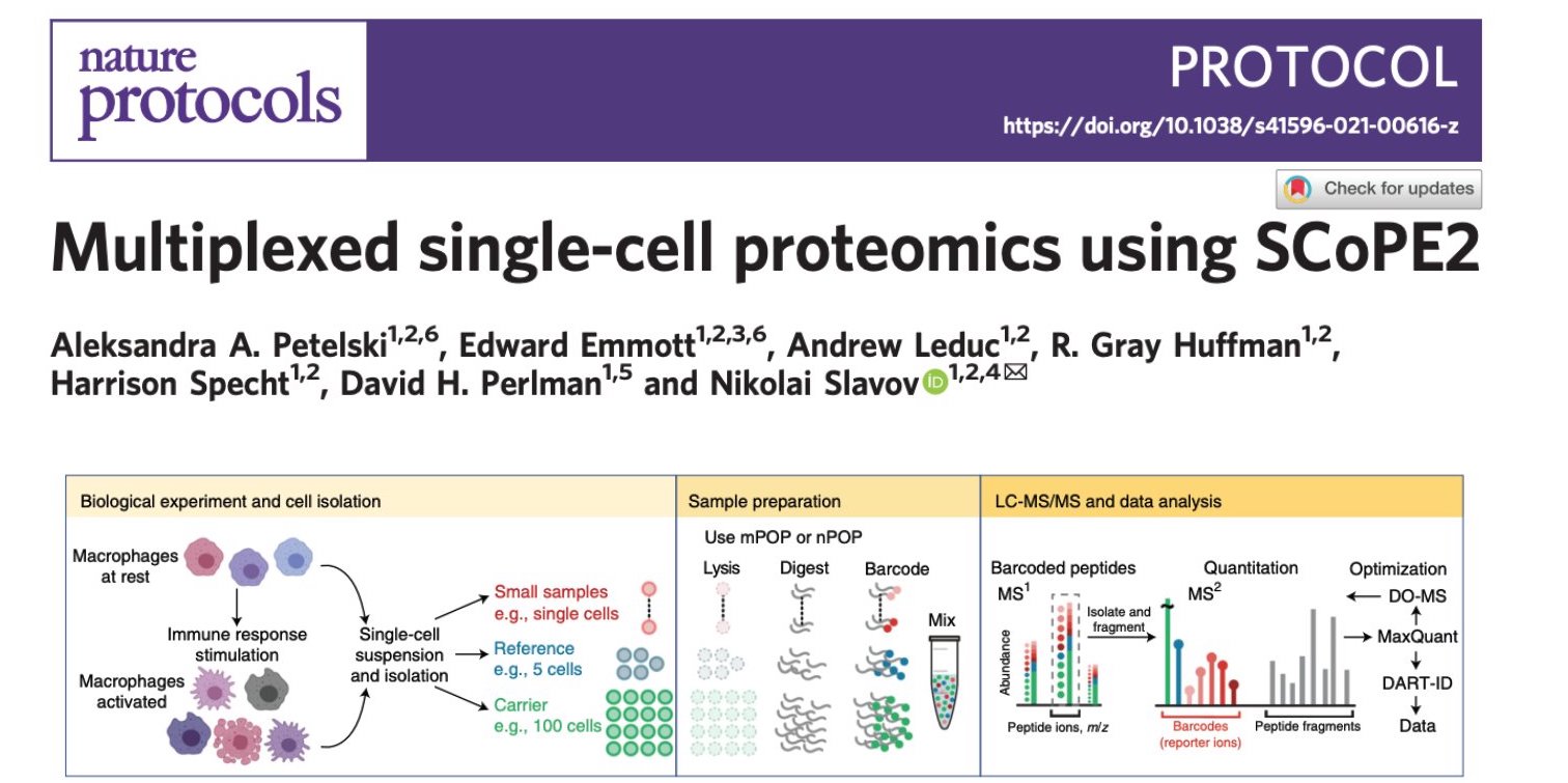 News SingleCell Proteomics Center Shining light on singlecell